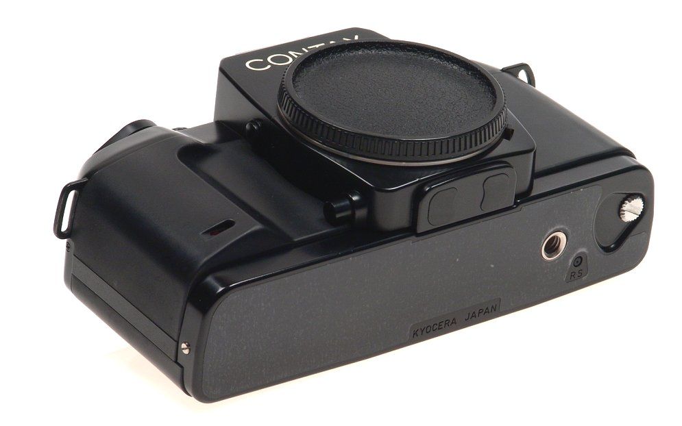 ZEISS CONTAX 167 MT BLACK 35mm CAMERA BODY PAPERS MINT