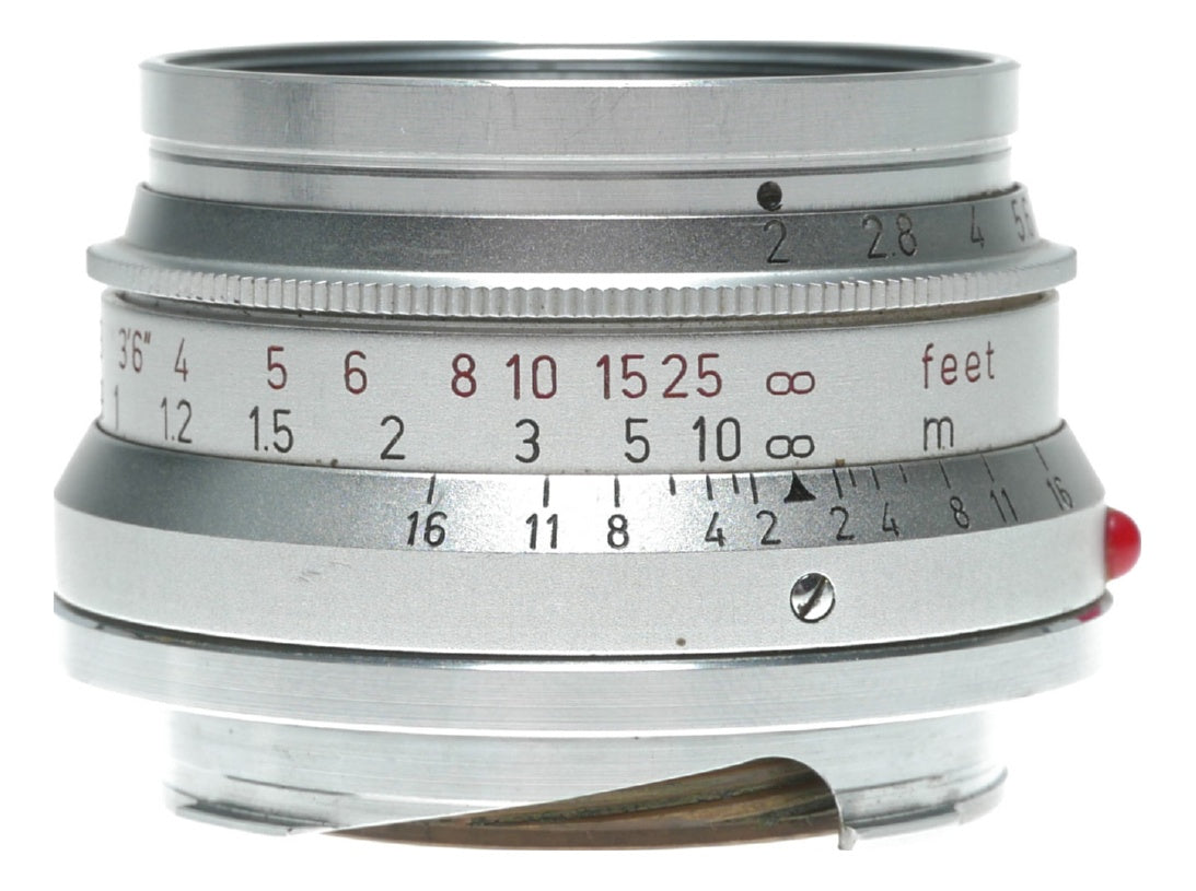 Leica Summicron 8 elements 2/35 mm Germany vintage lens Exceptional