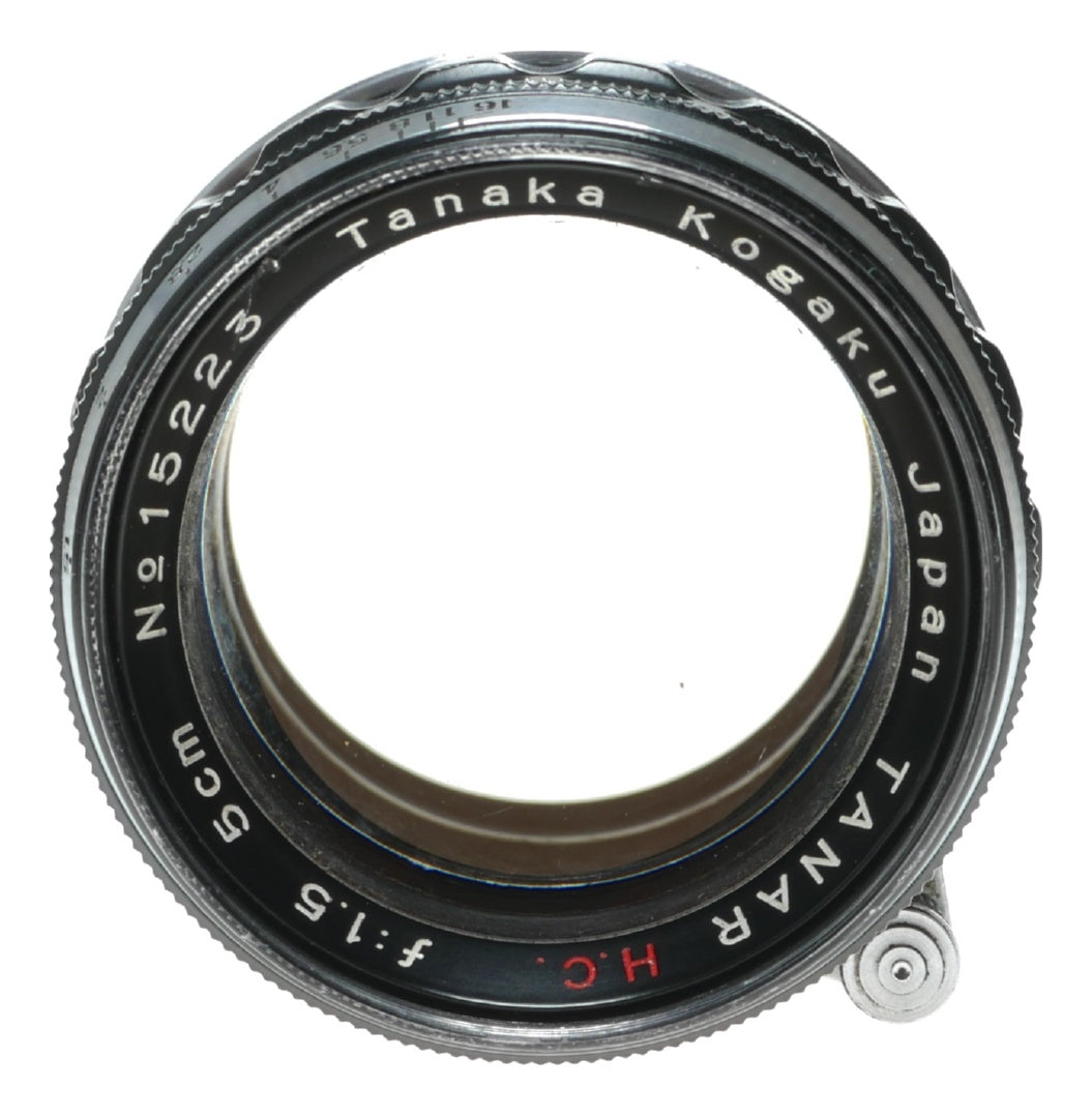 Tanack TYPE-SD 1.5/50 mm LTM Rangefinder camera Tanar H.C 5cm f1.5