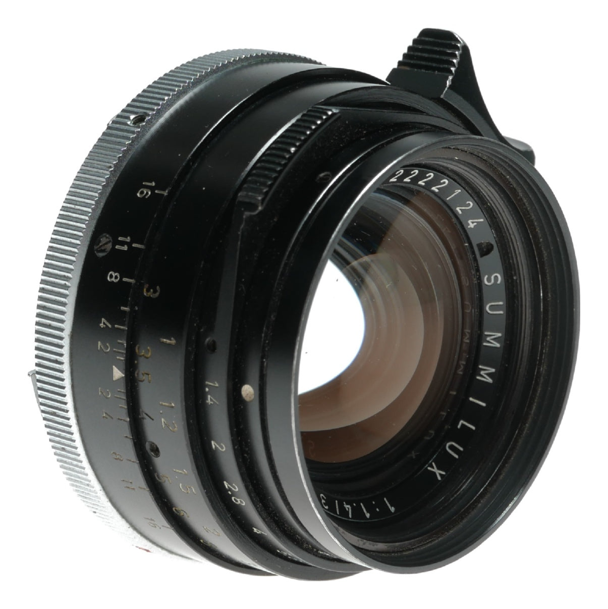 Leitz black Summilux 1.4/35mm infinity lock Canada Rare