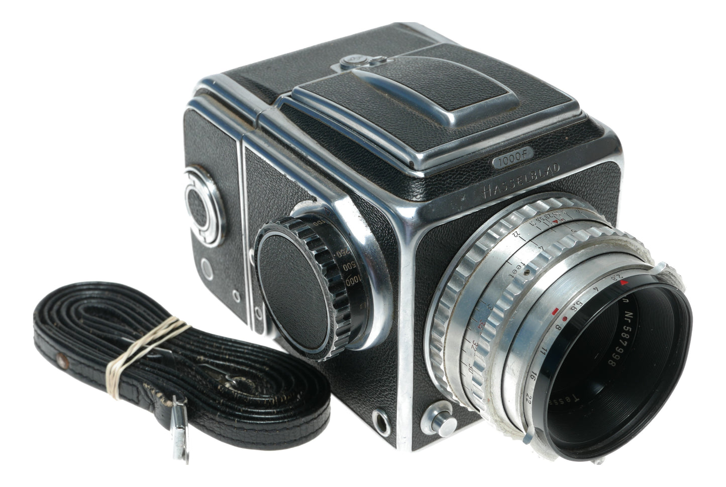 Hasselblad 1000f Classic 6x6 camera Zeiss-Opton Tessar 2.8/80mm