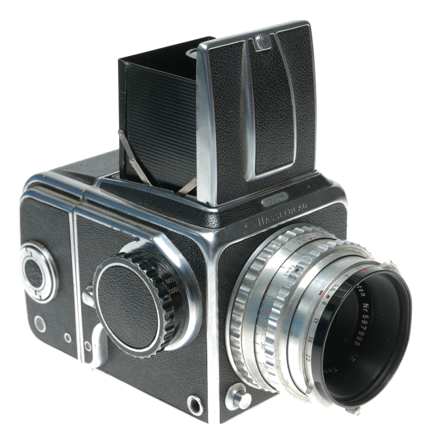 Hasselblad 1000f Classic 6x6 camera Zeiss-Opton Tessar 2.8/80mm