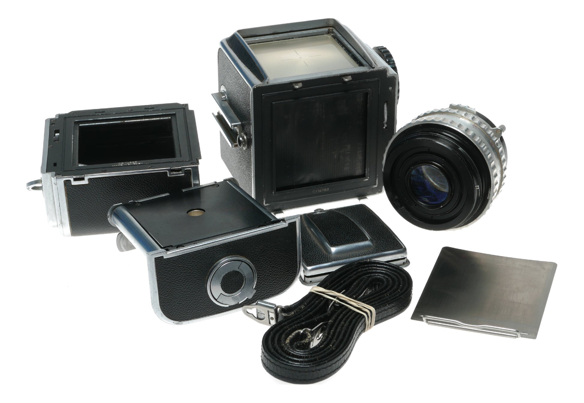 Hasselblad 1000f Classic 6x6 camera Zeiss-Opton Tessar 2.8/80mm