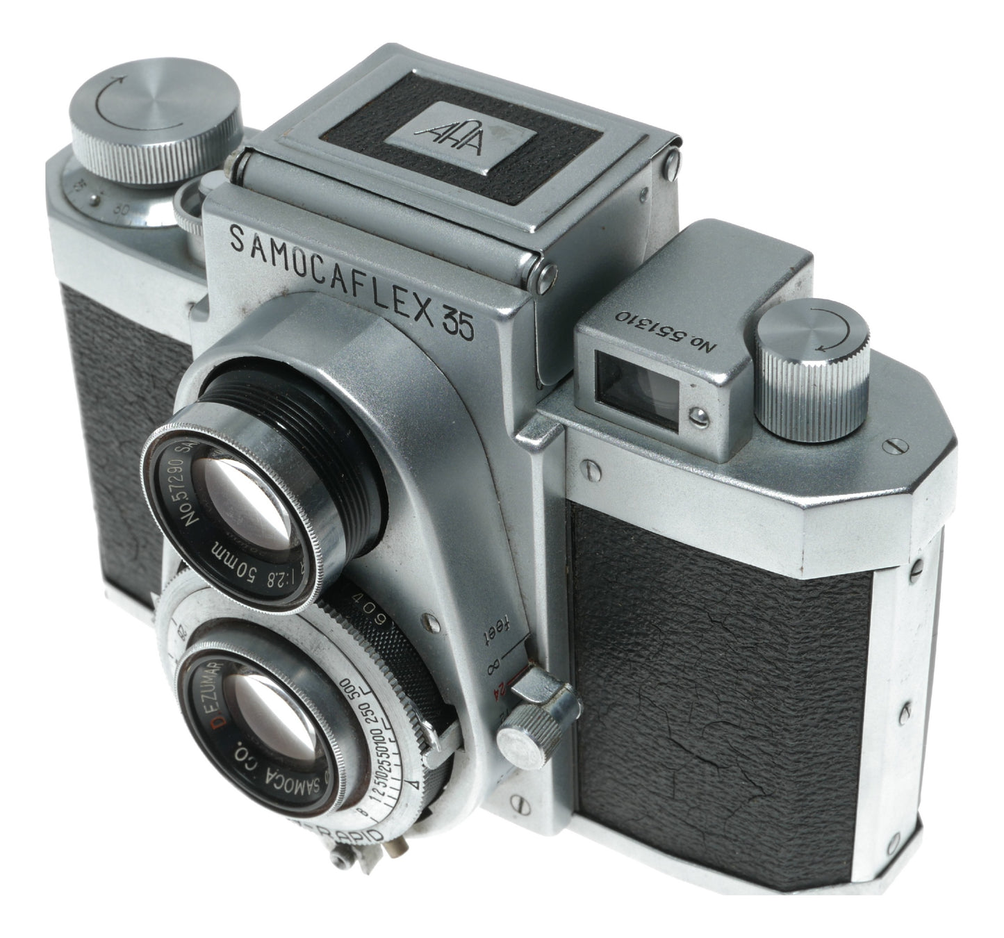 Samocaflex 35 TLR rangefinder camera E.Zumar 1:2.8/50mm rare