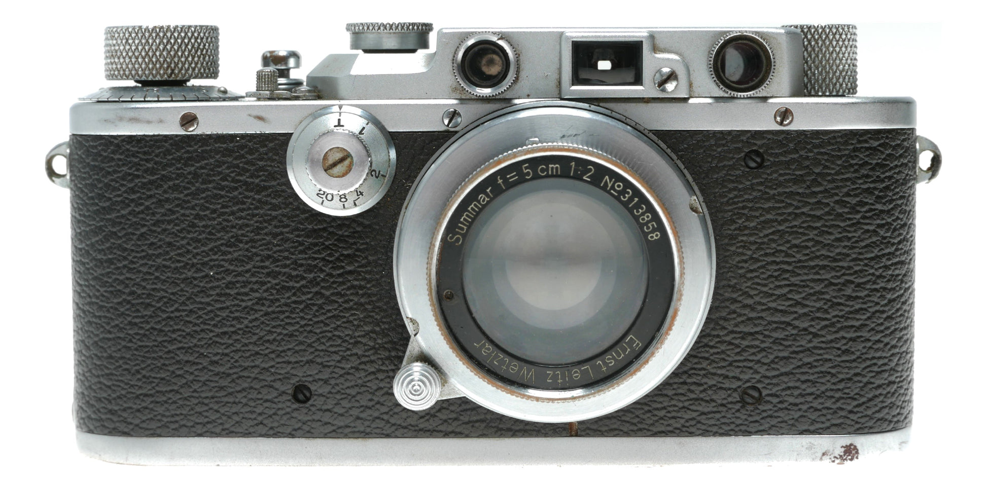 Leica III Chrome RF camera Leitz Summar 5cm 1:2 lens 2/50mm Xtras