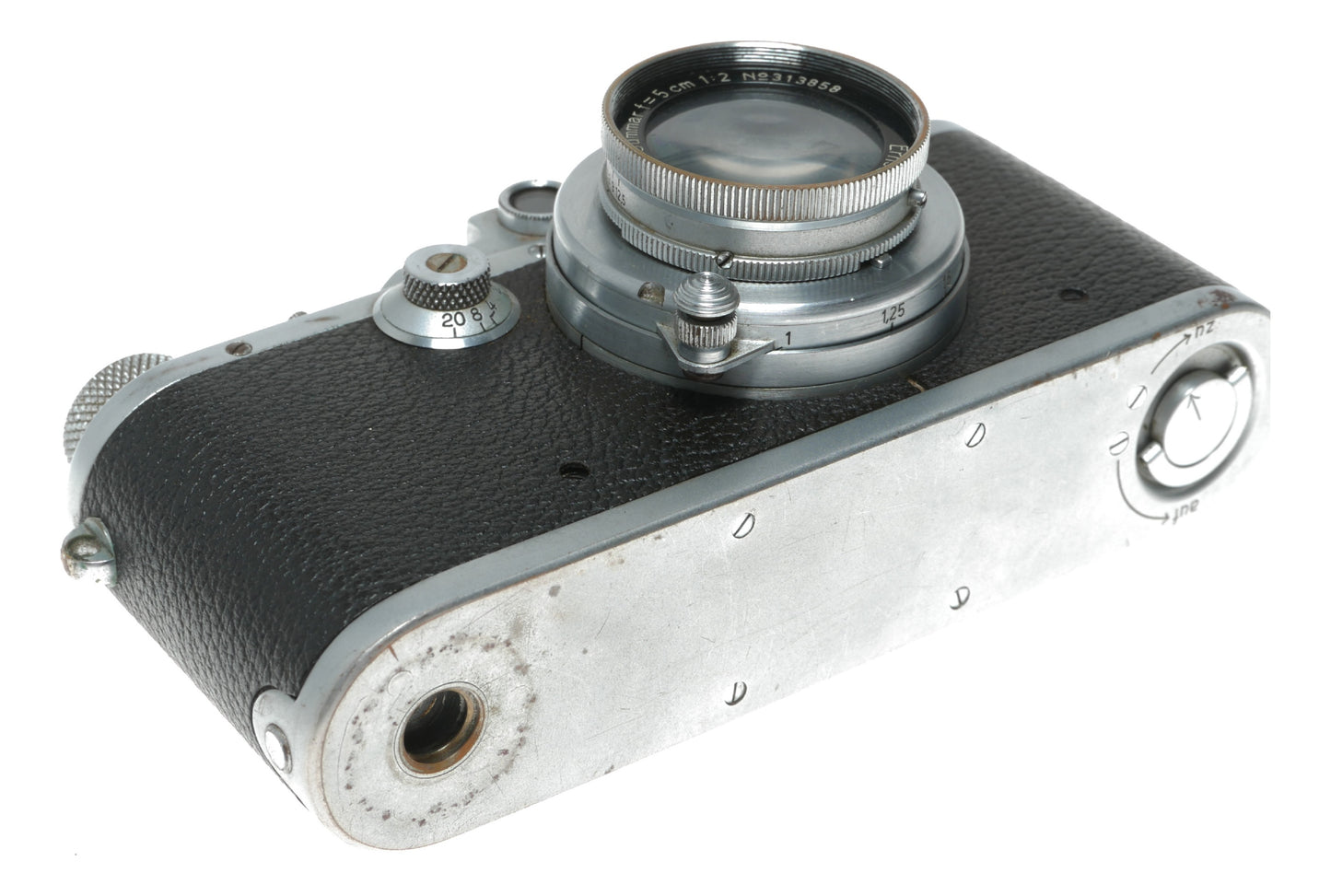 Leica III Chrome RF camera Leitz Summar 5cm 1:2 lens 2/50mm Xtras