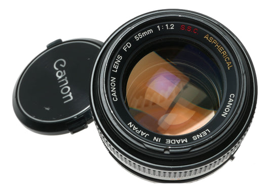 Canon FD 55mm f1.2 S.S.C ASPHERICAL vintage lens 1.2/55m