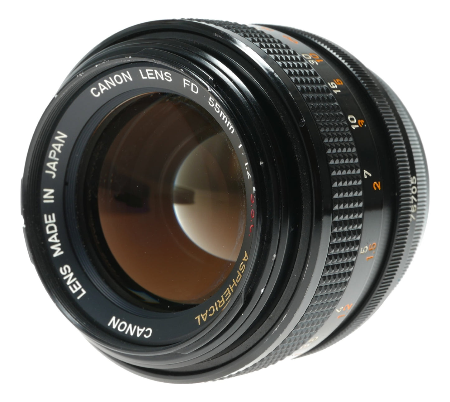 Canon FD 55mm f1.2 S.S.C ASPHERICAL vintage lens 1.2/55m