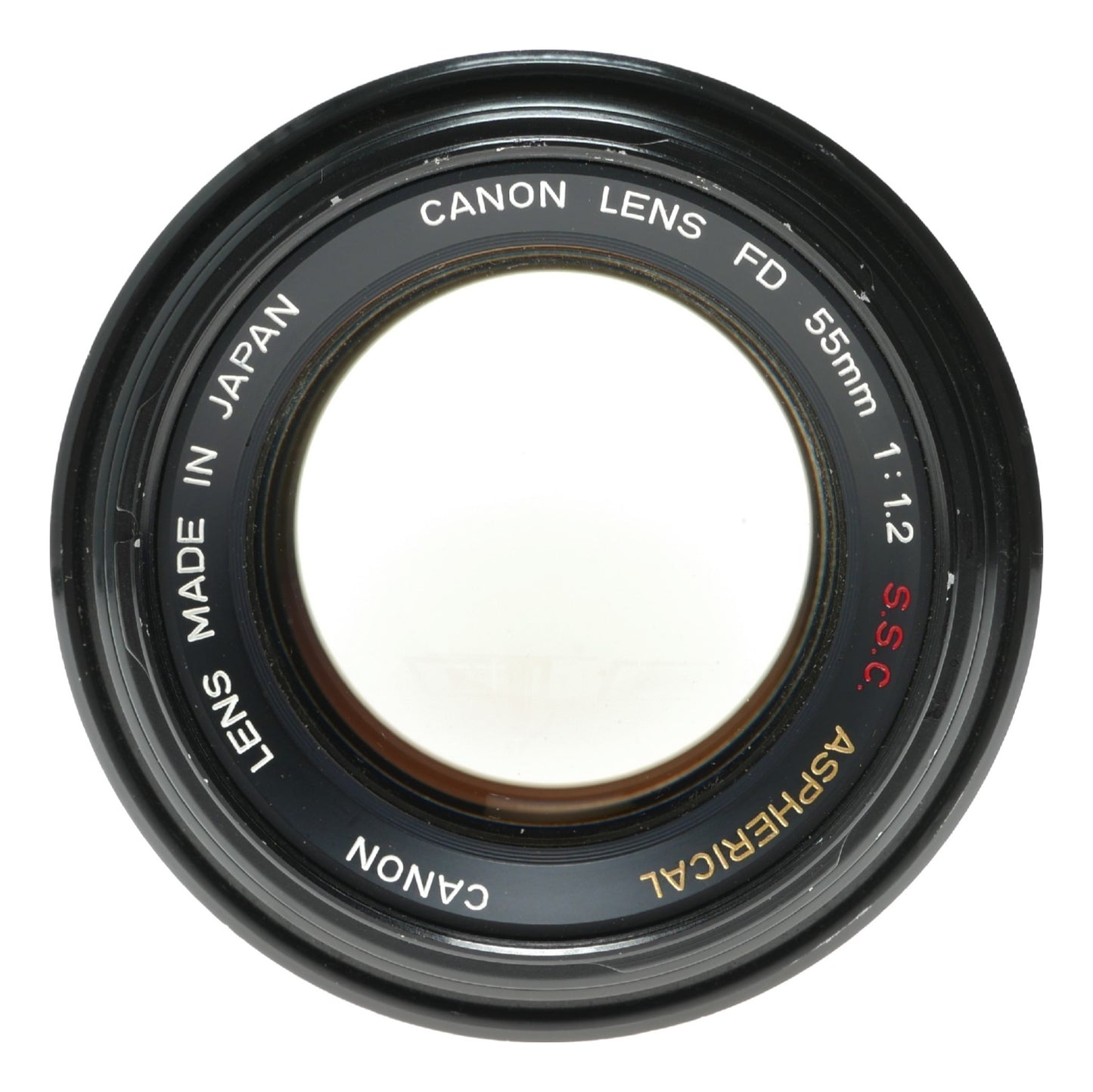 Canon FD 55mm f1.2 S.S.C ASPHERICAL vintage lens 1.2/55m