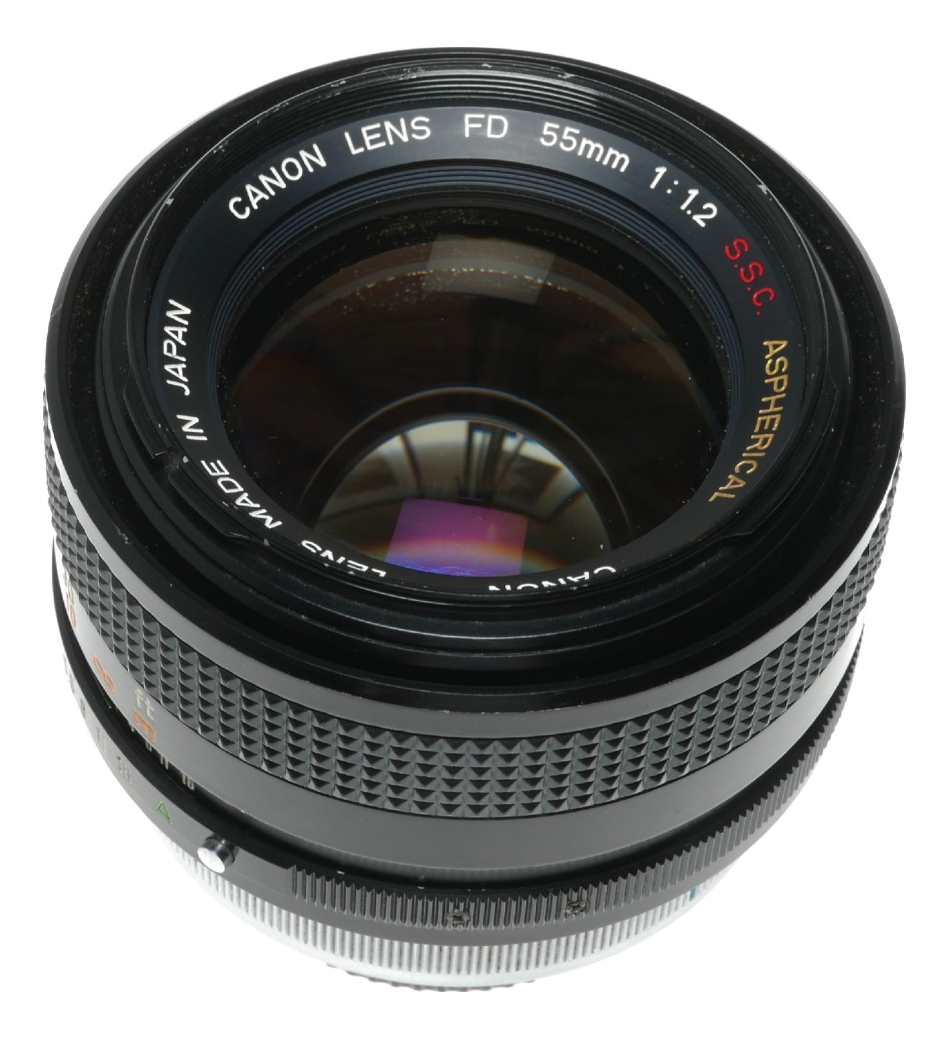 Canon FD 55mm f1.2 S.S.C ASPHERICAL vintage lens 1.2/55m