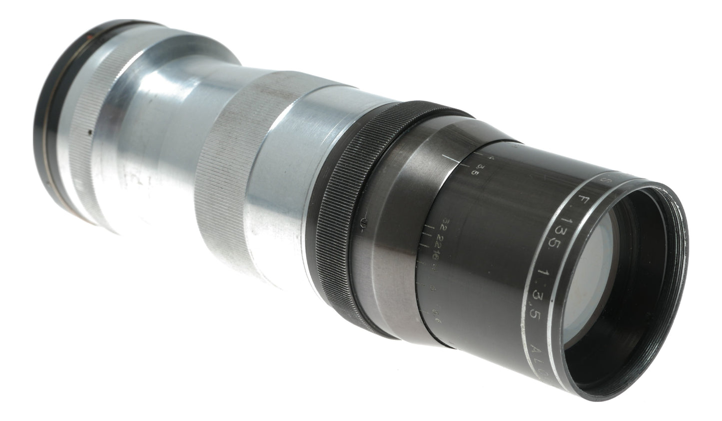 Angenieux Alogar 1:3.5/135mm tele lens Contax mount