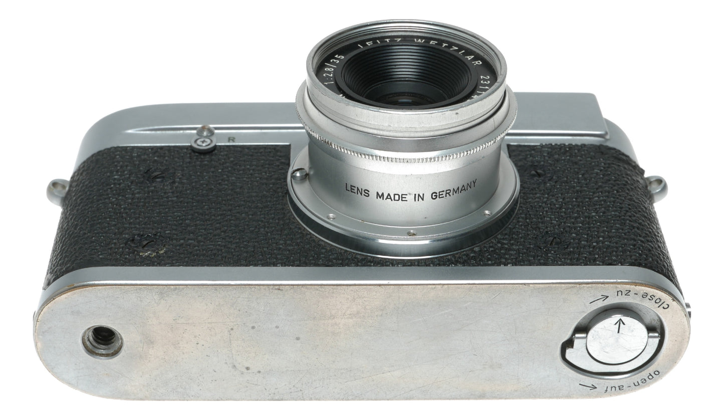 Leica Post PT RSA 24x36 Summaron 2.8/35 fixed lens Leitz Rare camera