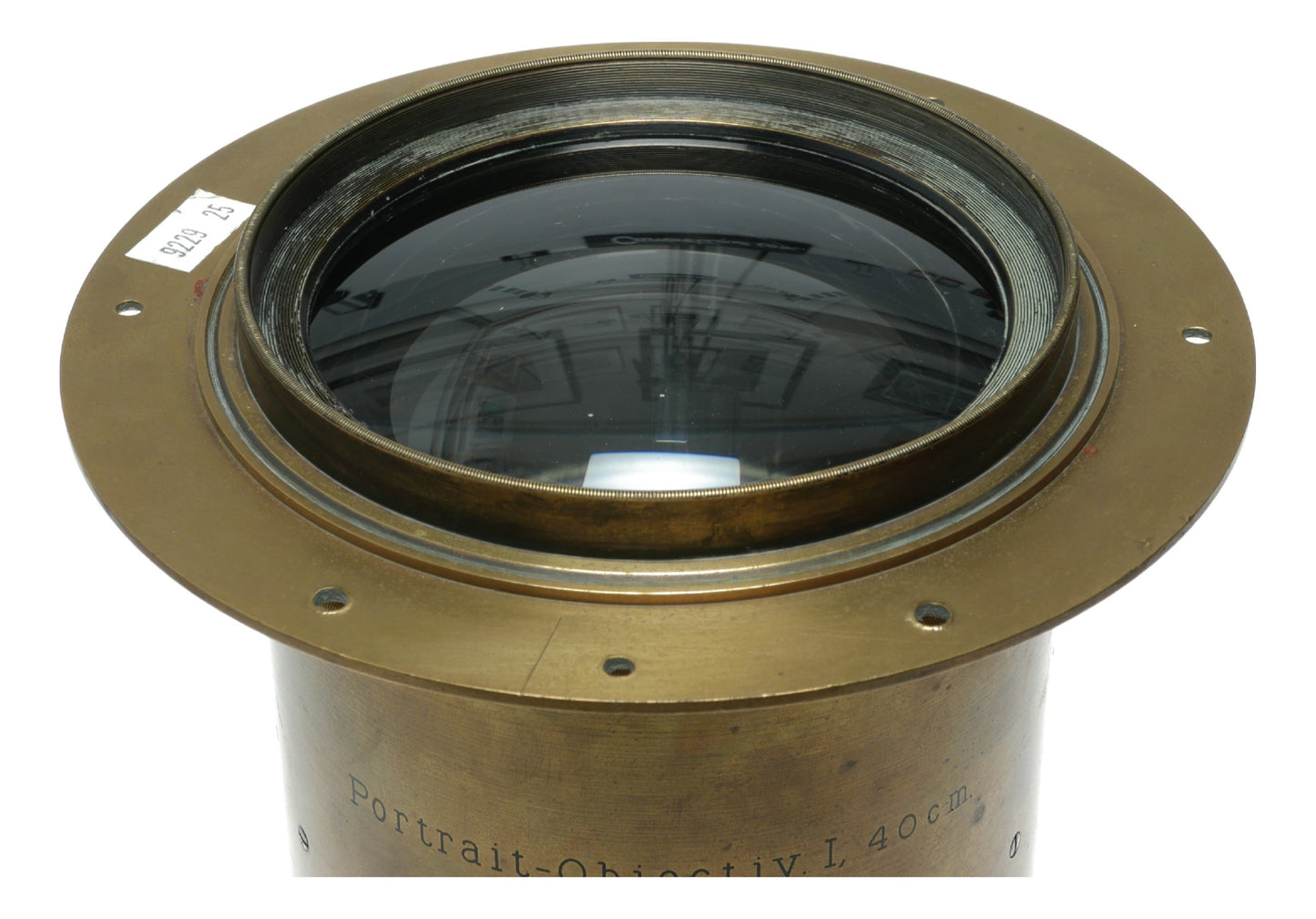 Voigtlander Portrait Objectiv I , 40cm LARGE lens Brass