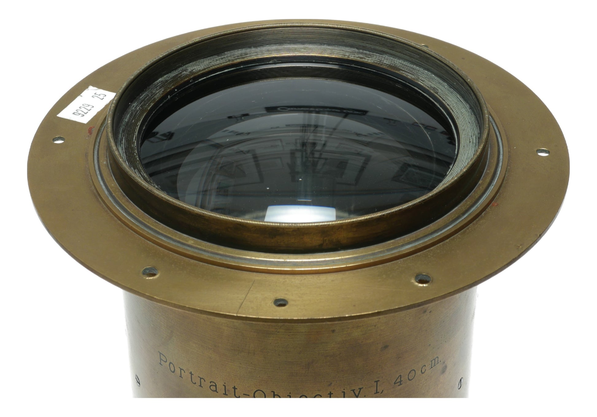 Voigtlander Portrait Objectiv I , 40cm LARGE lens Brass