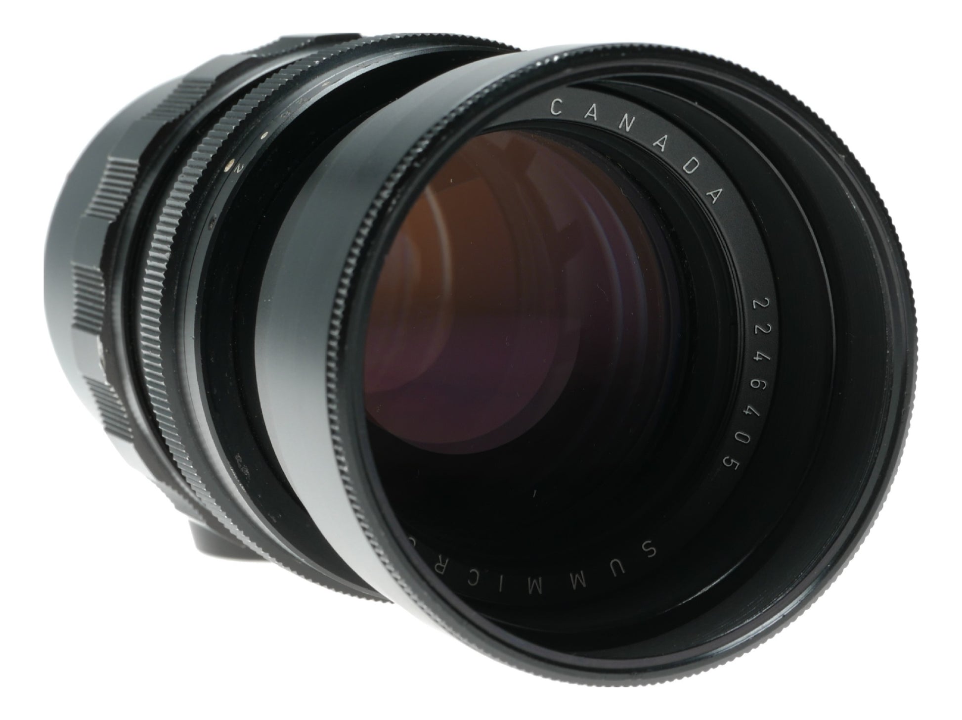 Leica Summicron 2/90 leitz Canada black M mount lens