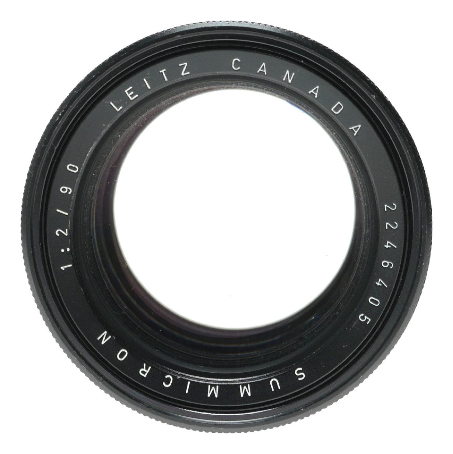 Leica Summicron 2/90 leitz Canada black M mount lens