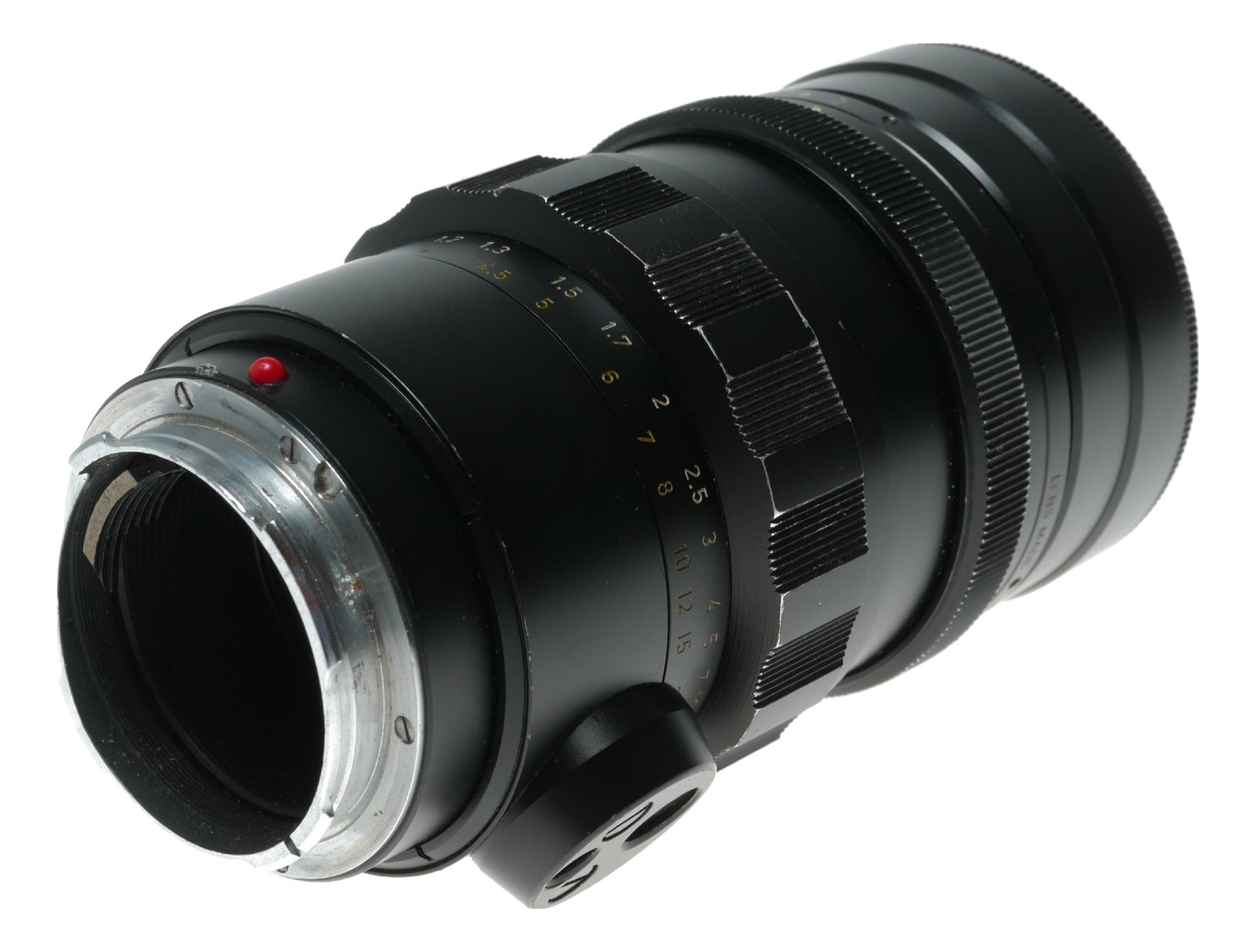 Leica Summicron 2/90 leitz Canada black M mount lens