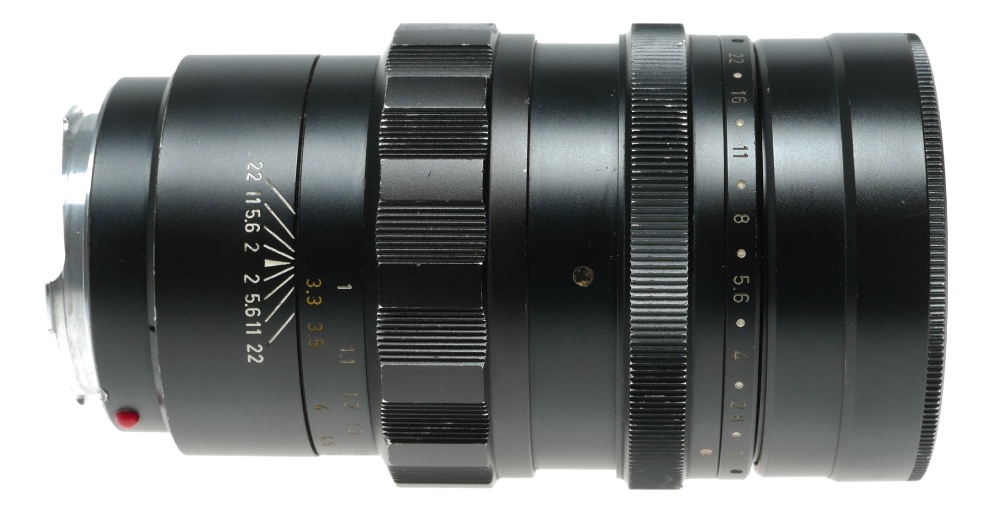 Leica Summicron 2/90 leitz Canada black M mount lens