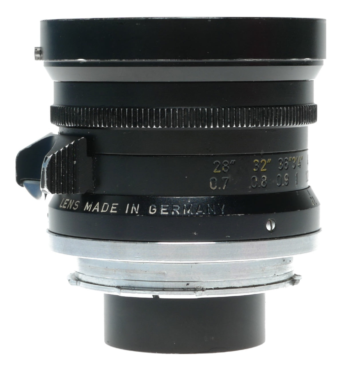 Leitz Elmarit 1:2.8/28 mm Leitz lens Germany hood infinity tab 9 elements Box