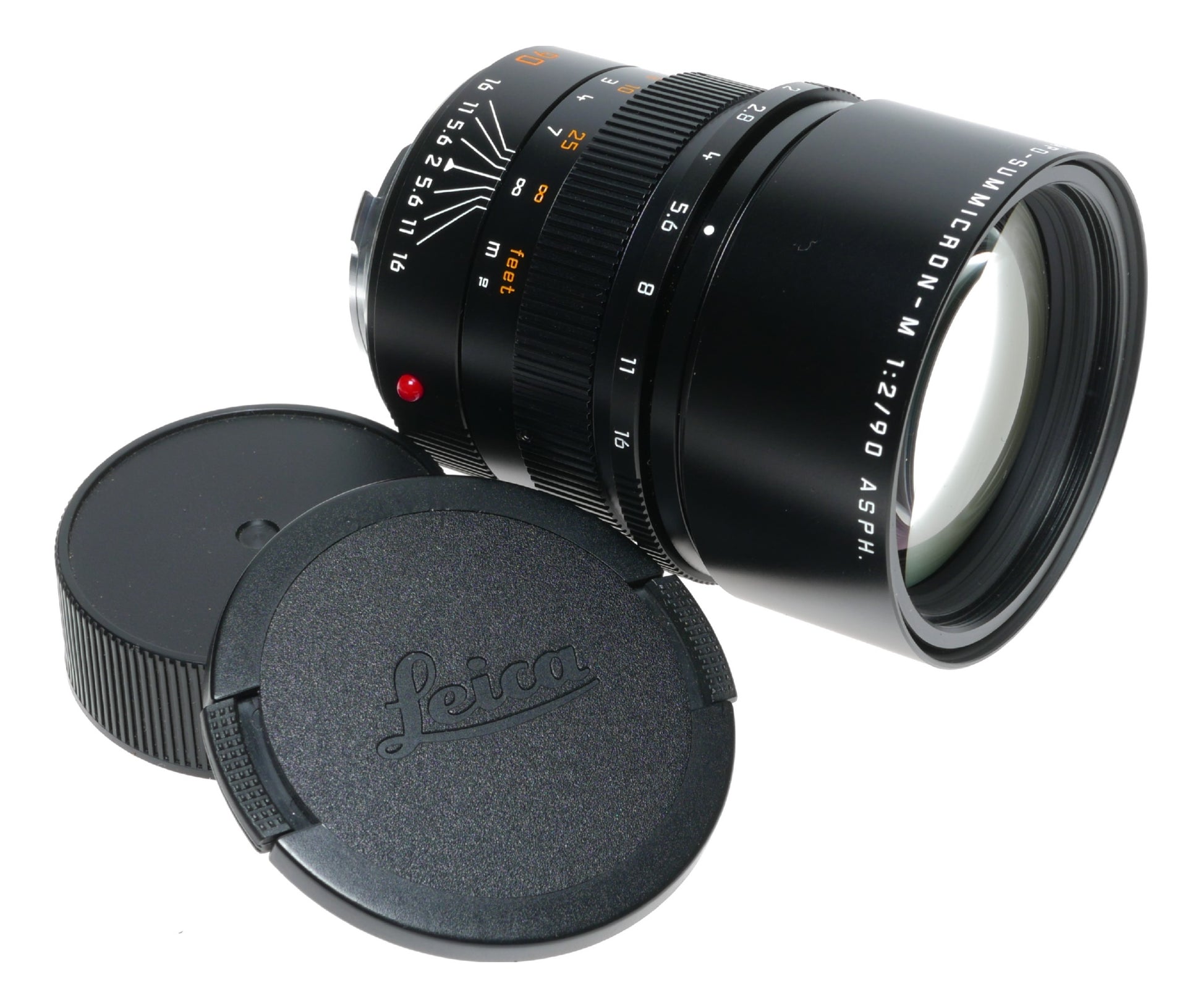 Leica Apo-Summicron-M 1:2/90mm ASPH. Box Mint 6-bit black LNIB f90 lens