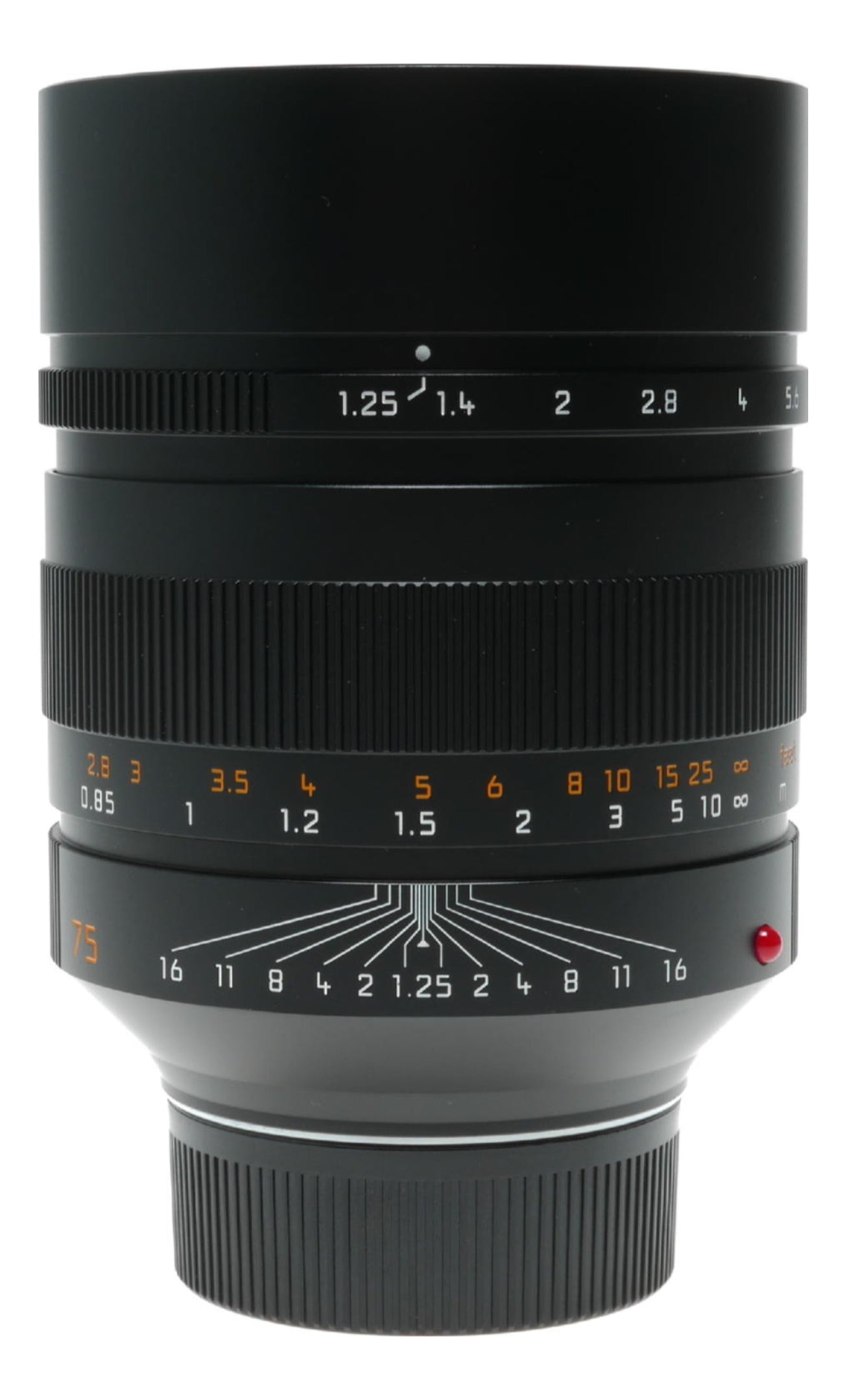 Leica Noctilux-M 75mm f/1.25 ASPH Lens M Mount - View 2