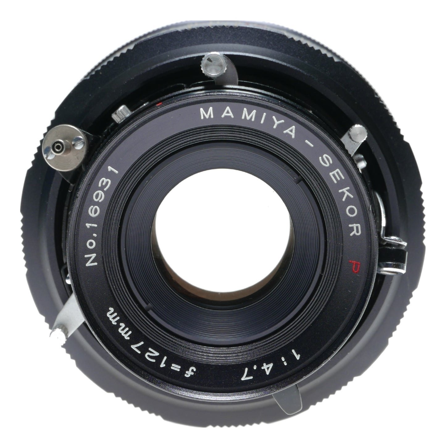 Mamiya-Sekor P 1:4.7 f=127mm Universal Press Prime f/4.7 black 127mm lens