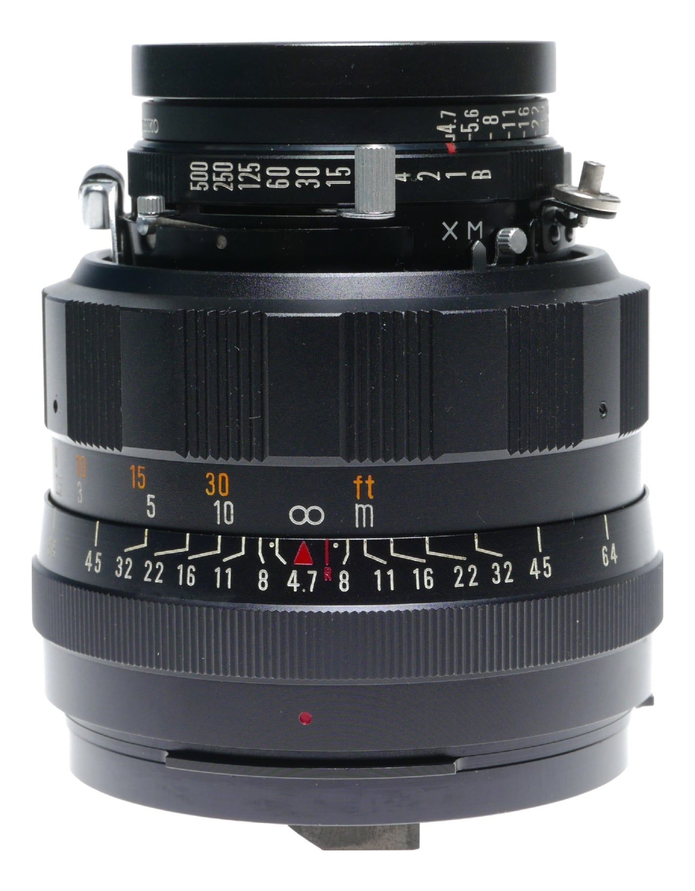 Mamiya-Sekor P 1:4.7 f=127mm Universal Press Prime f/4.7 black 127mm lens
