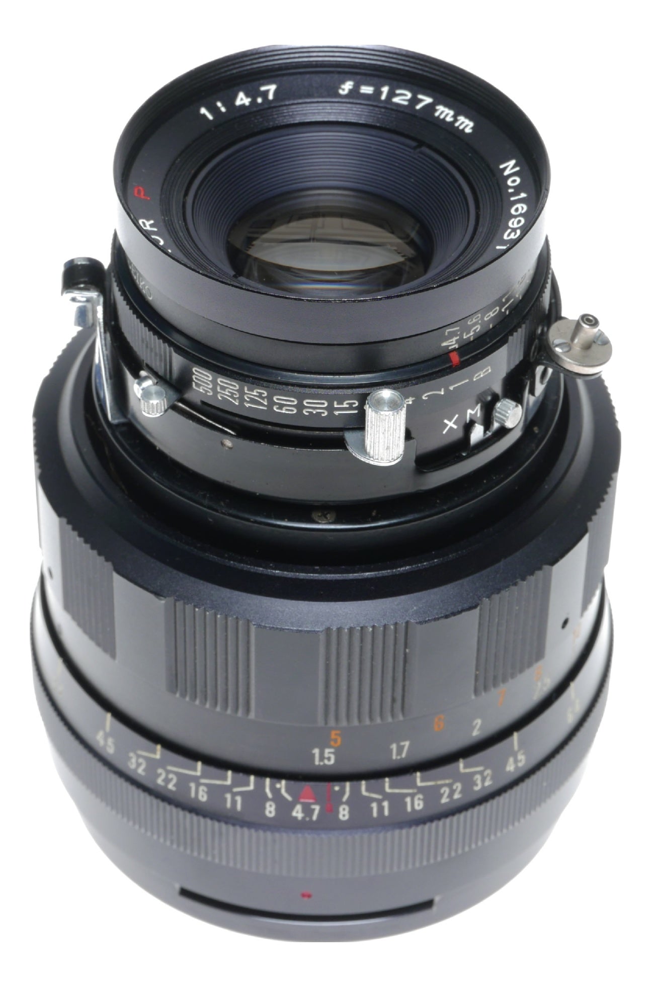 Mamiya-Sekor P 1:4.7 f=127mm Universal Press Prime f/4.7 black 127mm lens