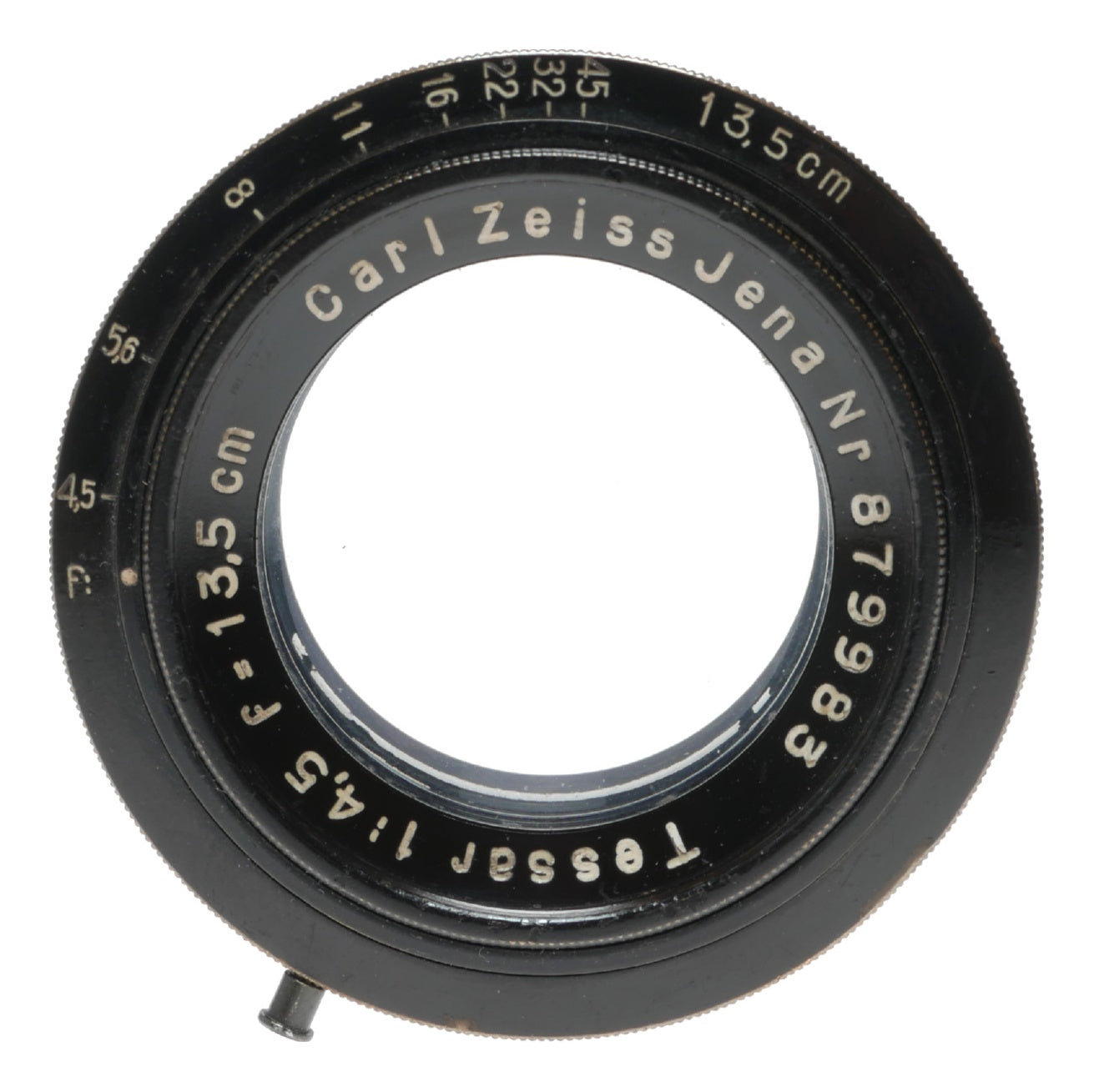 Zeiss Tessar 1:4.5 f=13,5cm Vintage lens 4.5/135mm f/4.5 COA adapter