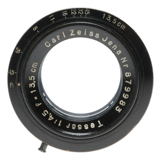 Zeiss Tessar 1:4.5 f=13,5cm Vintage lens 4.5/135mm f/4.5 COA adapter