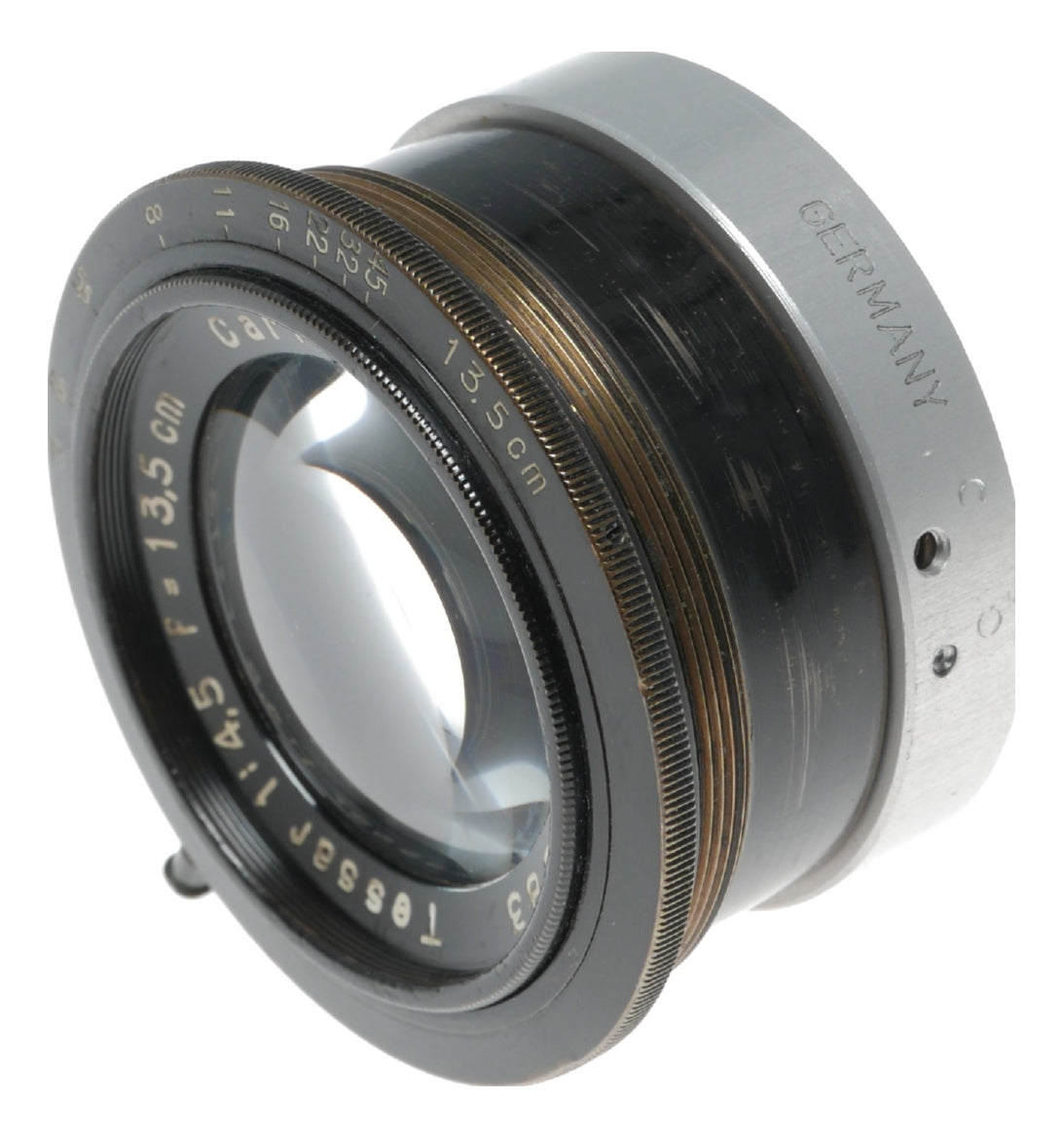 Zeiss Tessar 1:4.5 f=13,5cm Vintage lens 4.5/135mm f/4.5 COA adapter