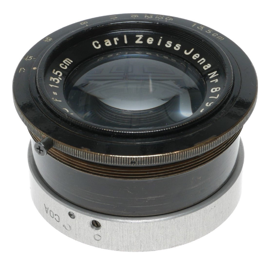 Zeiss Tessar 1:4.5 f=13,5cm Vintage lens 4.5/135mm f/4.5 COA adapter