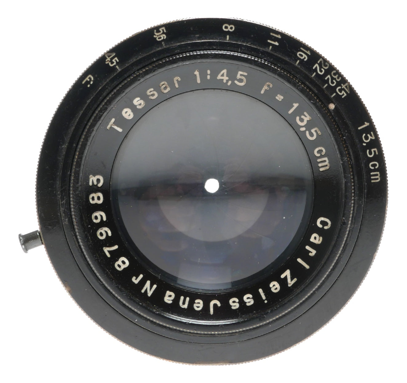Zeiss Tessar 1:4.5 f=13,5cm Vintage lens 4.5/135mm f/4.5 COA adapter