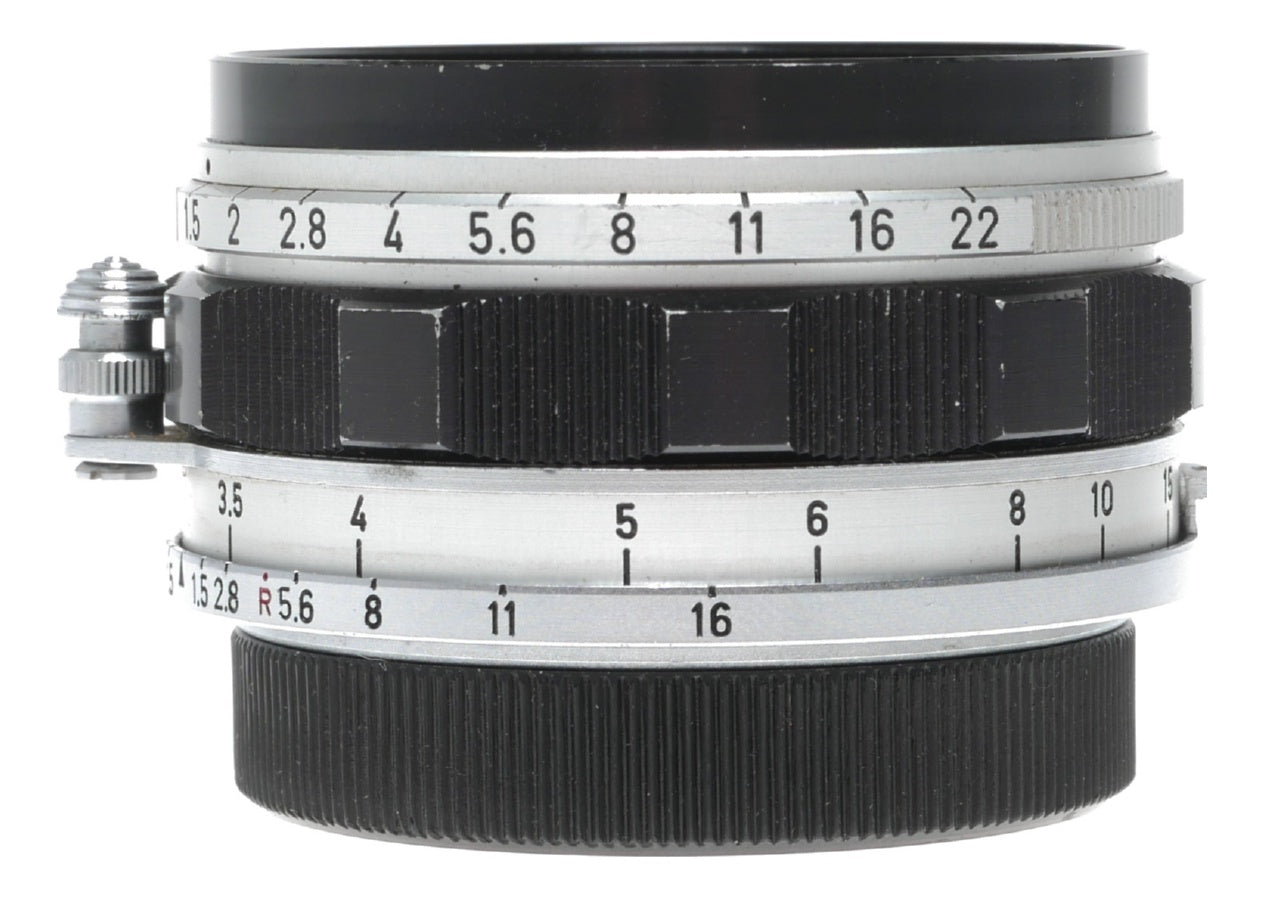 Canon Lens LTM 35mm 1:1.5 fast wide vintage M39 Leica screw mount 1.5/35