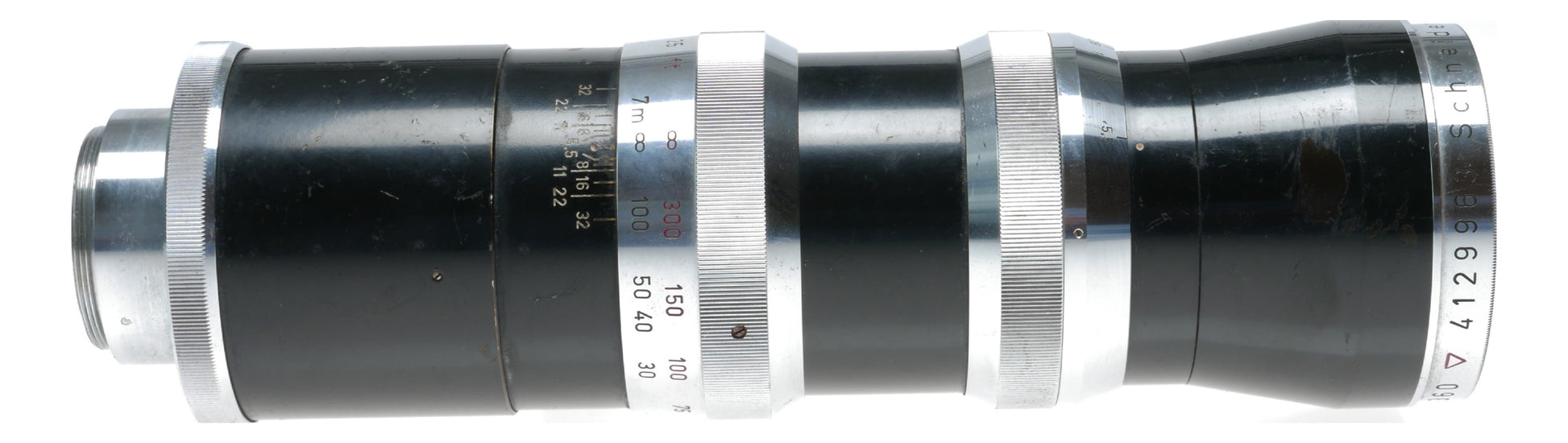 42mm Schneider Tele Xenar 1:5.5/360 rare SLR vintage lens f=360mm f/5.5