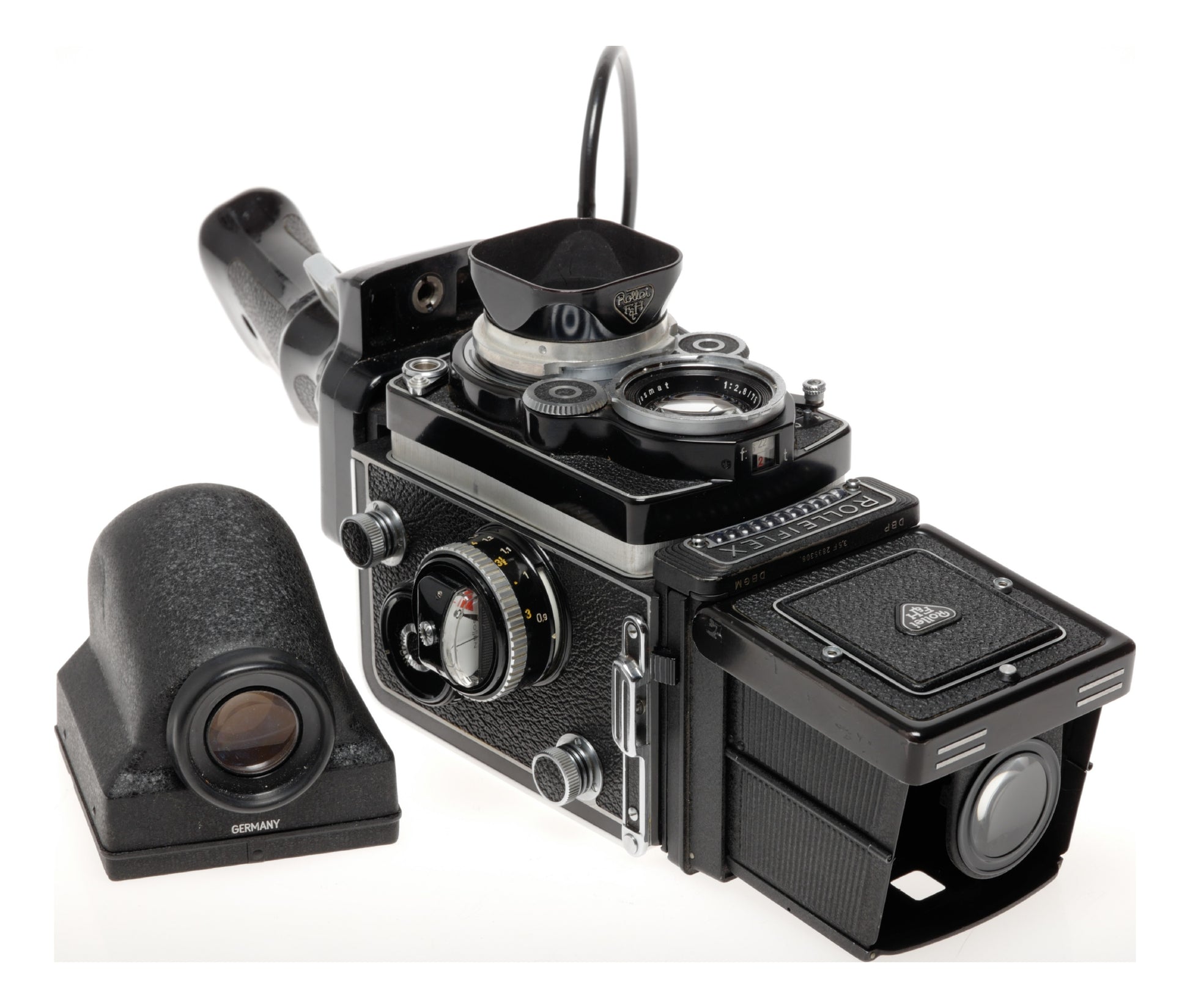 Rolleiflex 3.5F Model 4 TLR Film Camera Planar 3.5/75mm Excellent