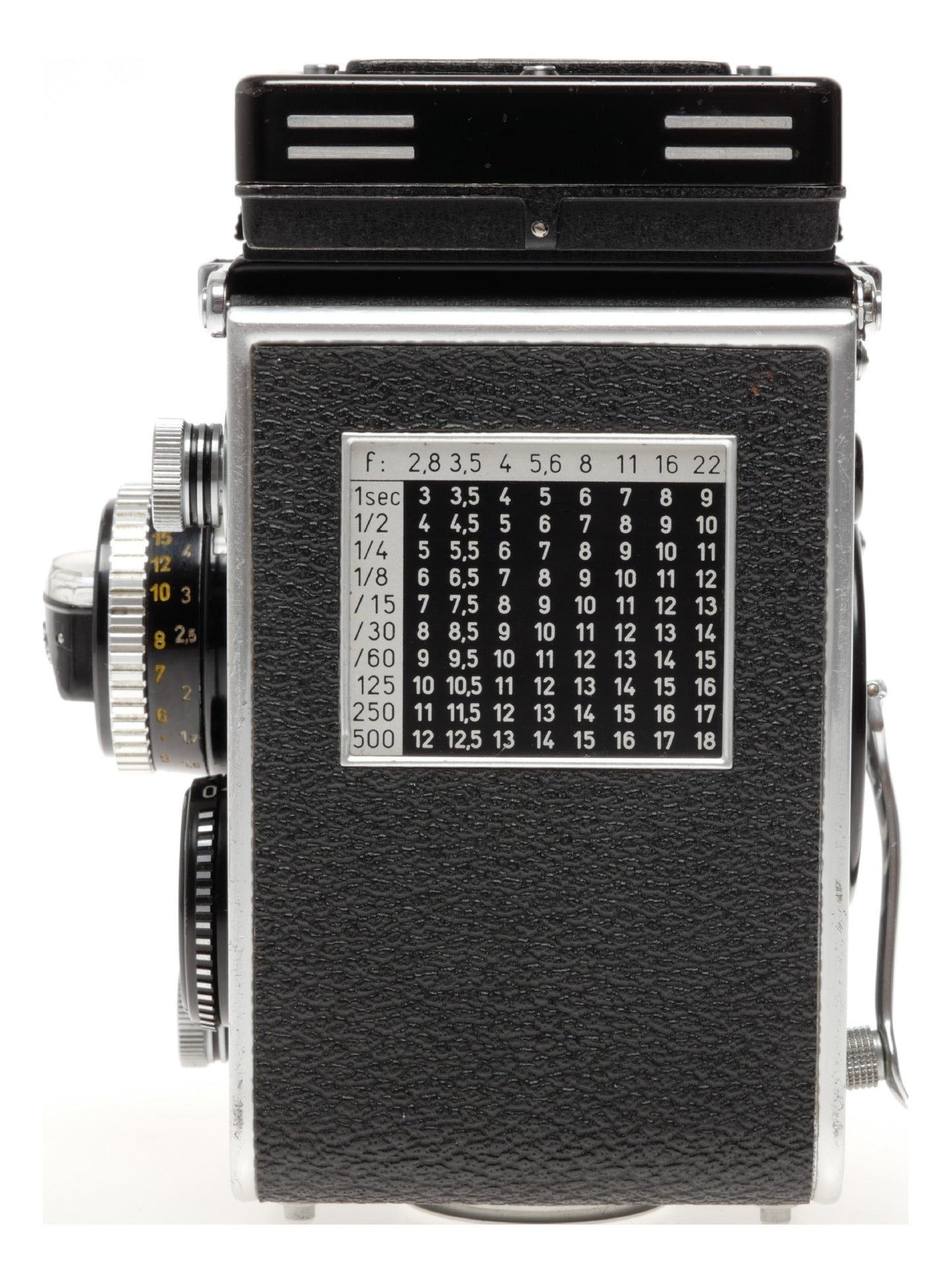Rolleiflex 3.5F Model 4 TLR Film Camera Planar 3.5/75mm Excellent