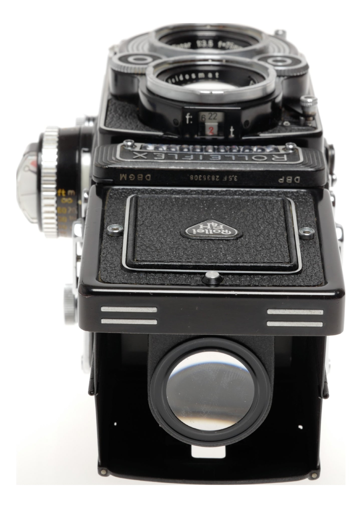 Rolleiflex 3.5F Model 4 TLR Film Camera Planar 3.5/75mm Excellent