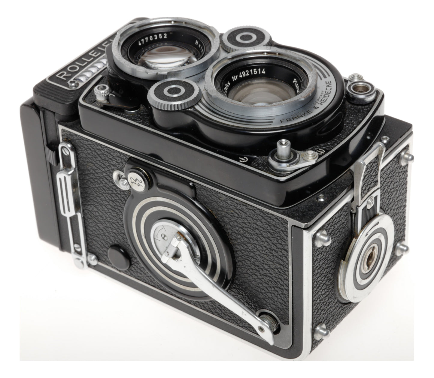 Rolleiflex 3.5F Model 4 TLR Film Camera Planar 3.5/75mm Excellent