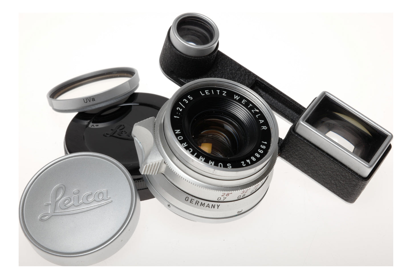 Leica M3 Summicron 1:2/35 8-Element Lens SAMWO Leitz Germany