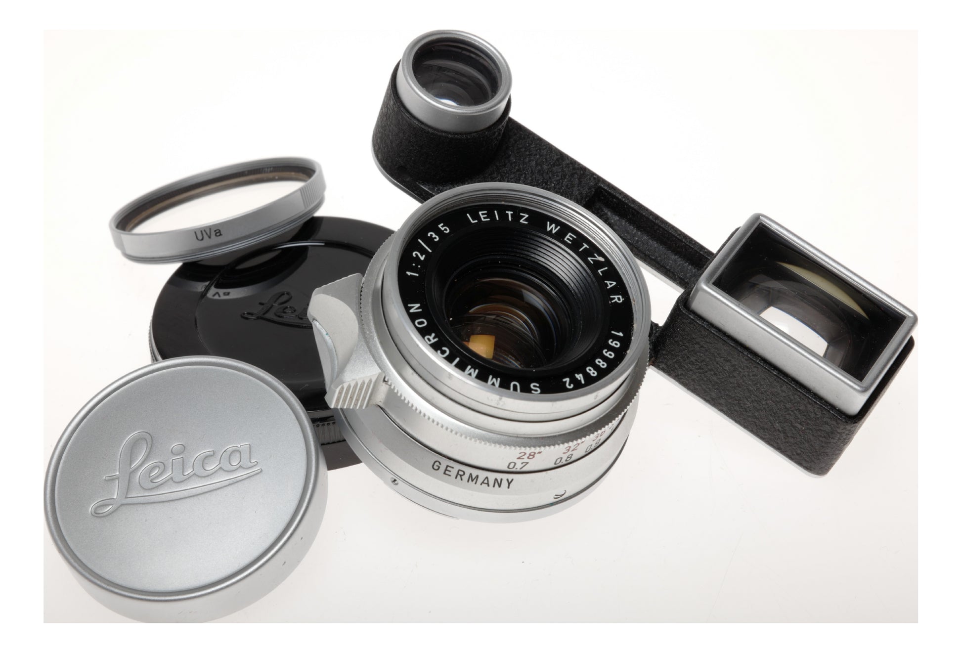 Leica M3 Summicron 1:2/35 8-Element Lens SAMWO Leitz Germany