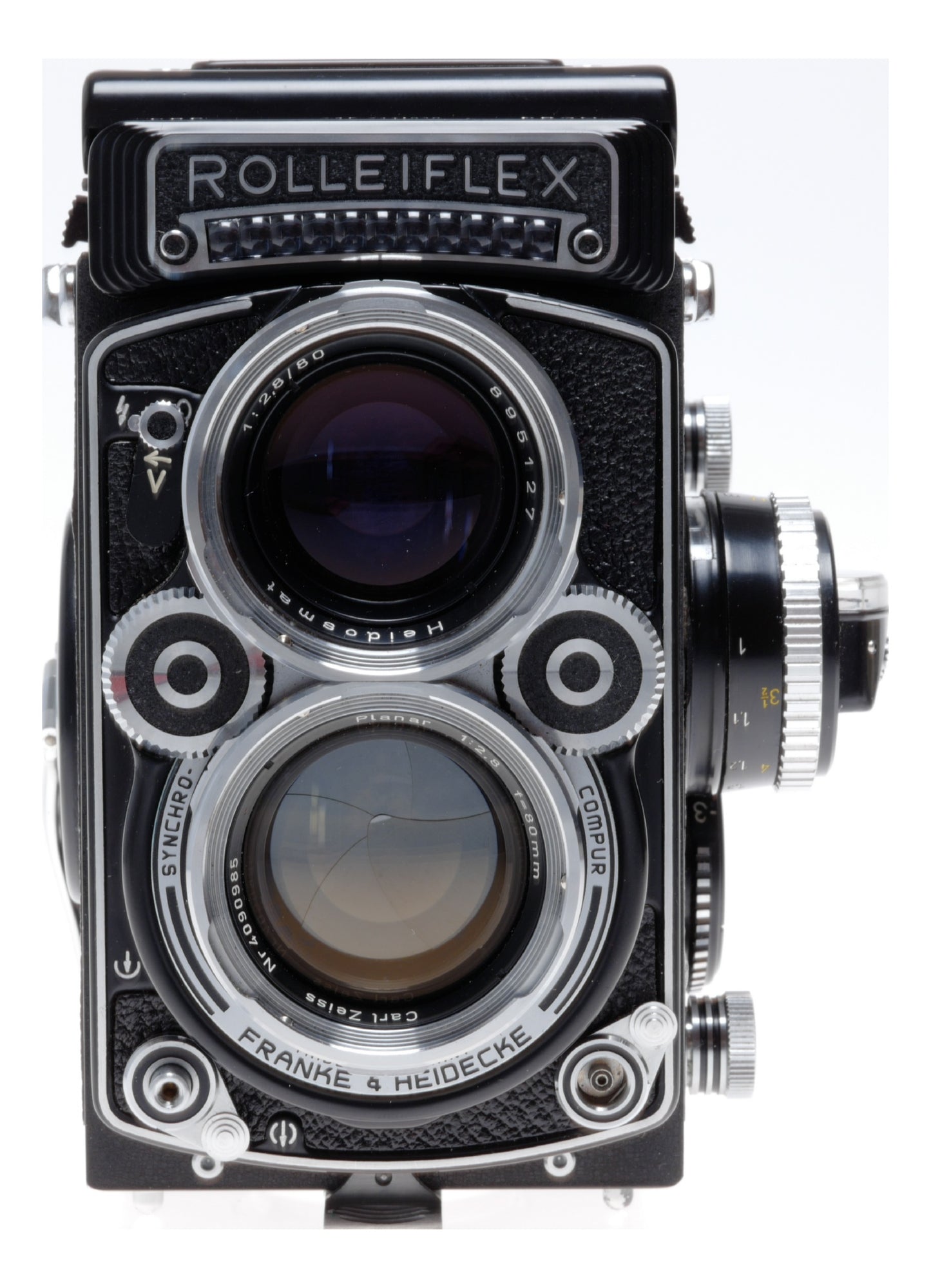 Rolleiflex 2.8F Rollfilm TLR Camera Zeiss Planar 2.8/80mm