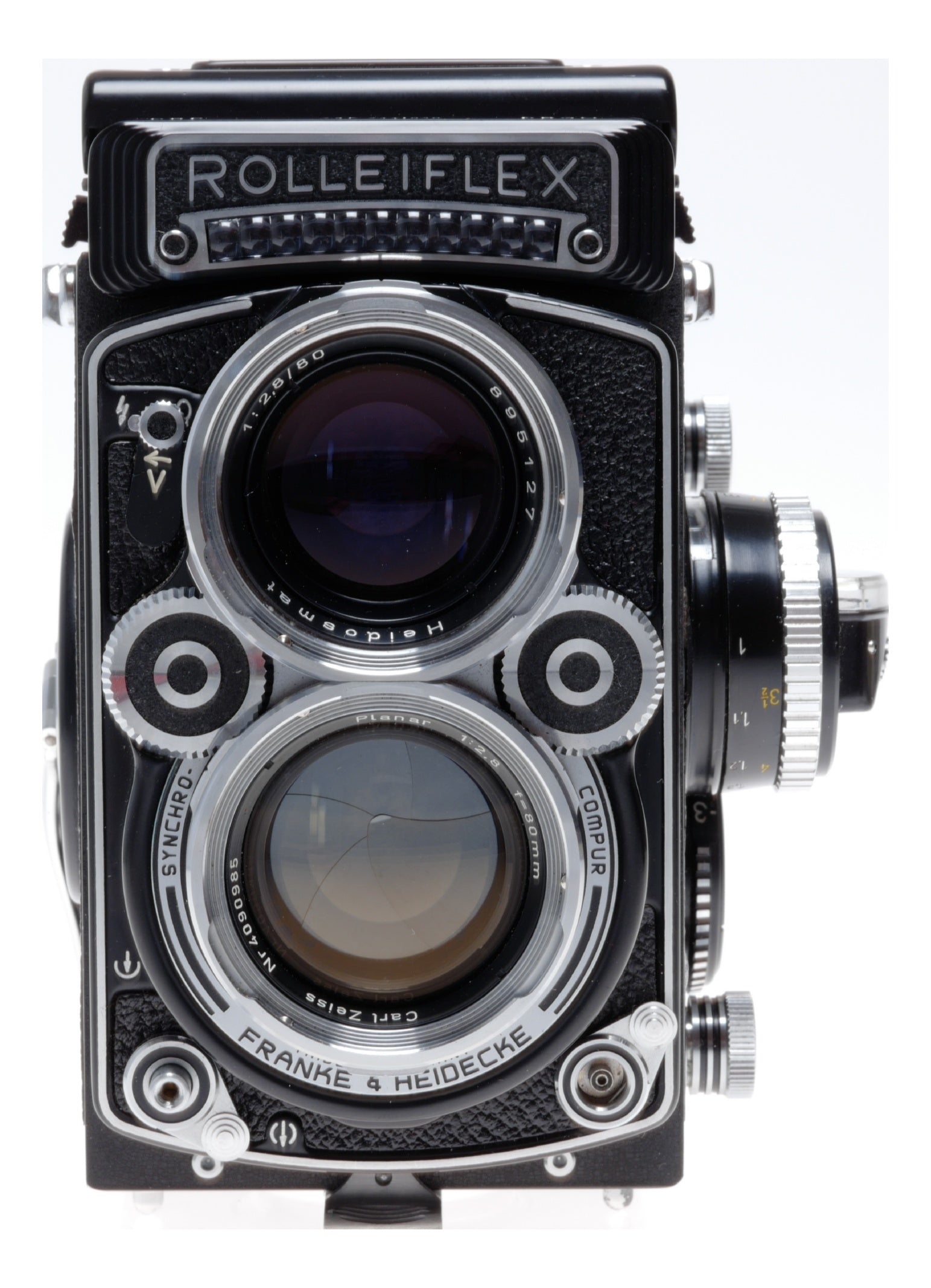 Rolleiflex 2.8F Rollfilm TLR Camera Zeiss Planar 2.8/80mm