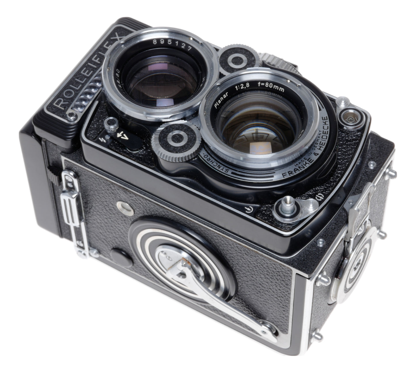 Rolleiflex 2.8F Rollfilm TLR Camera Zeiss Planar 2.8/80mm