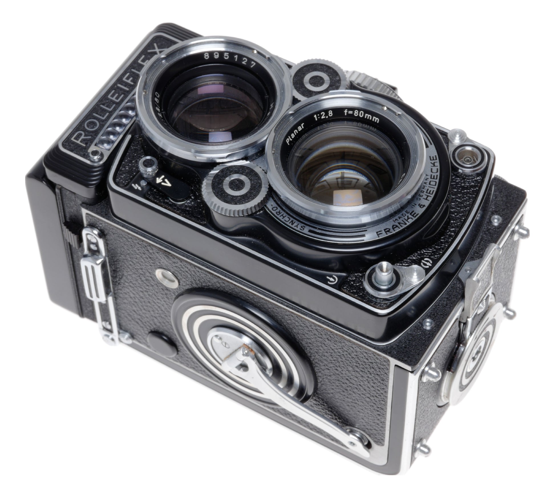 Rolleiflex 2.8F Rollfilm TLR Camera Zeiss Planar 2.8/80mm