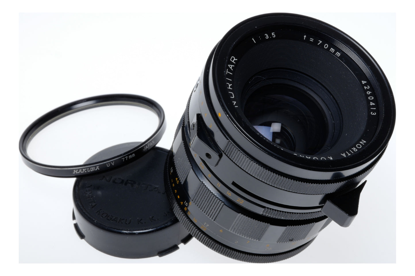 Noritar 1:3.5 f=70mm Norita 66 Medium Format SLR Camera Lens