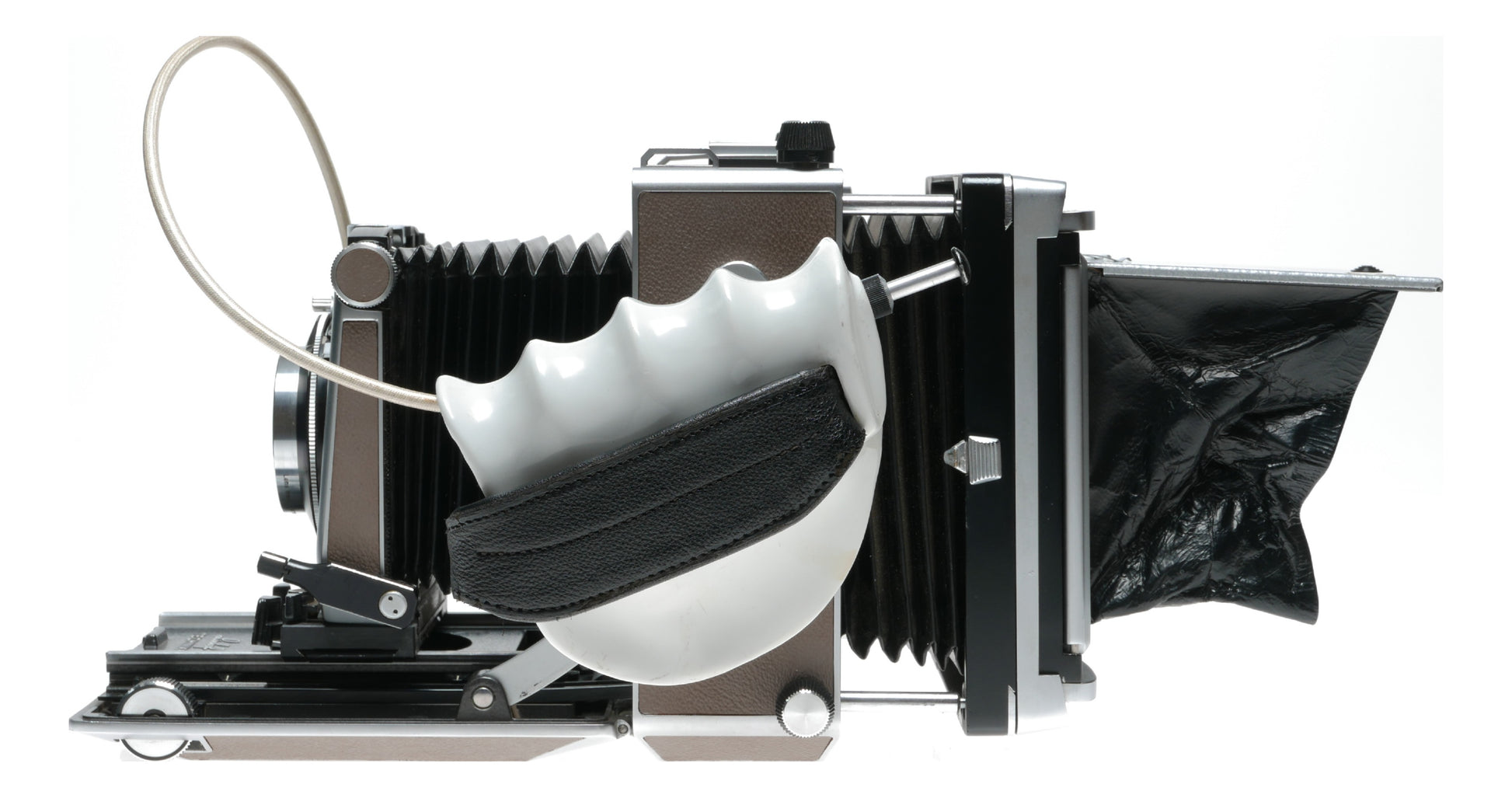 Linhof Super Technika IV 4x5 field camera Symmar 5.6/150mm lens Grip set