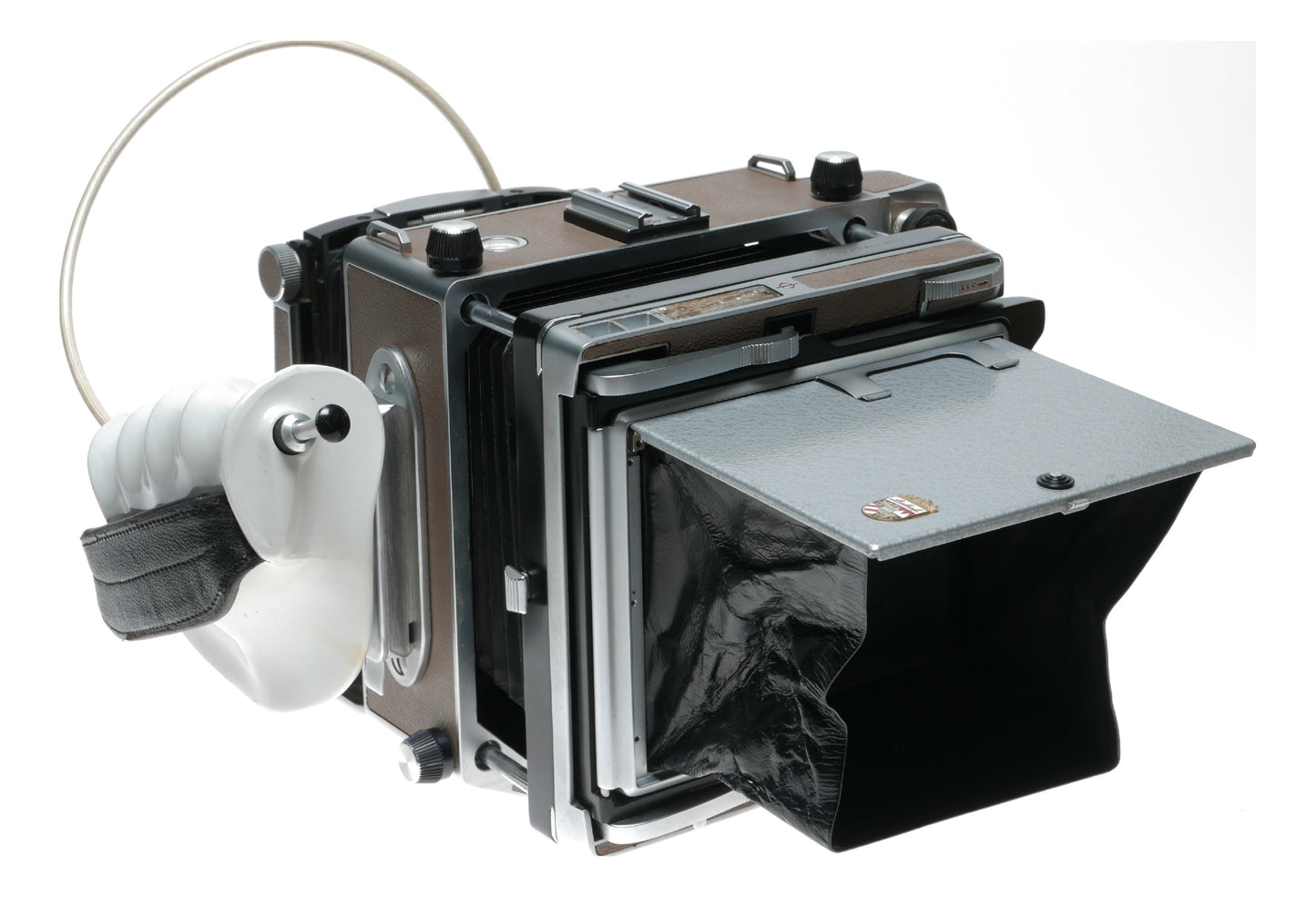 Linhof Super Technika IV 4x5 field camera Symmar 5.6/150mm lens Grip set