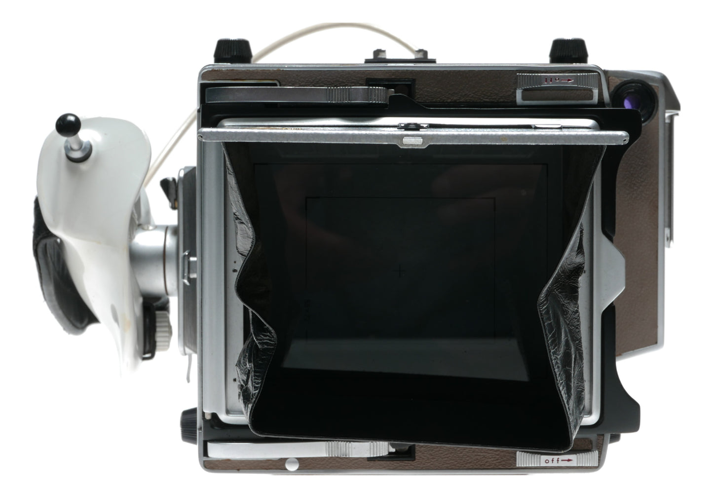 Linhof Super Technika IV 4x5 field camera Symmar 5.6/150mm lens Grip set