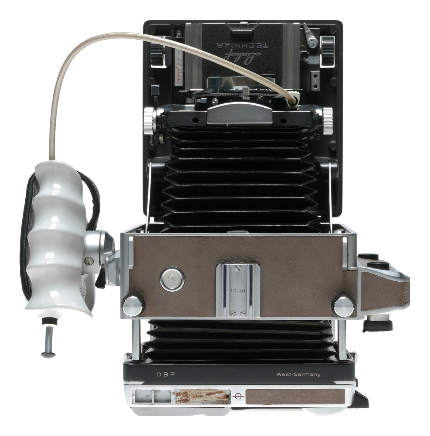 Linhof Super Technika IV 4x5 field camera Symmar 5.6/150mm lens Grip set